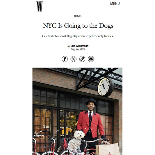 W Magazine States NYC is Going To The Dogs