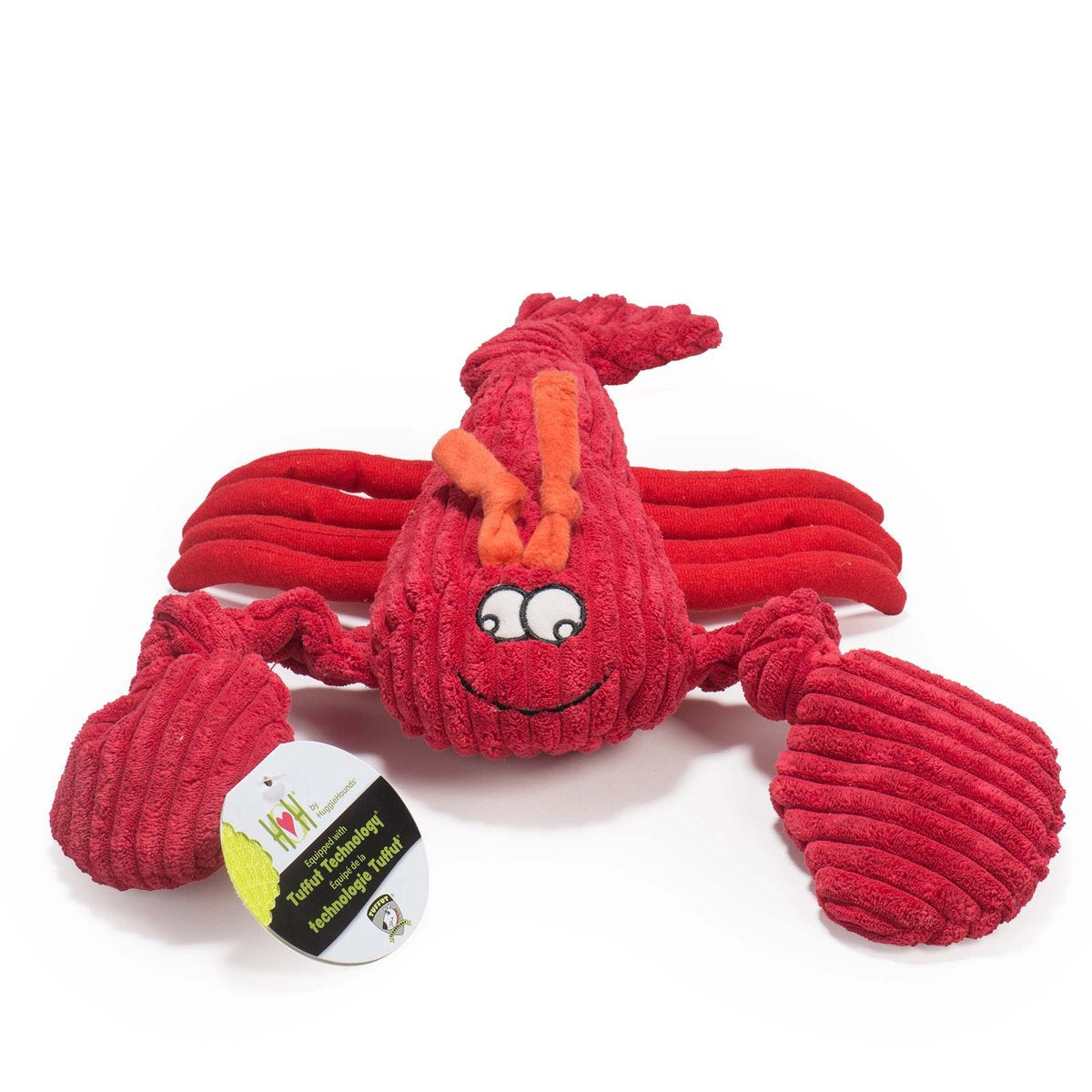 Knottie McCracken Lobster Toy - Dog Toy - Durable Toy - 2 Sizes