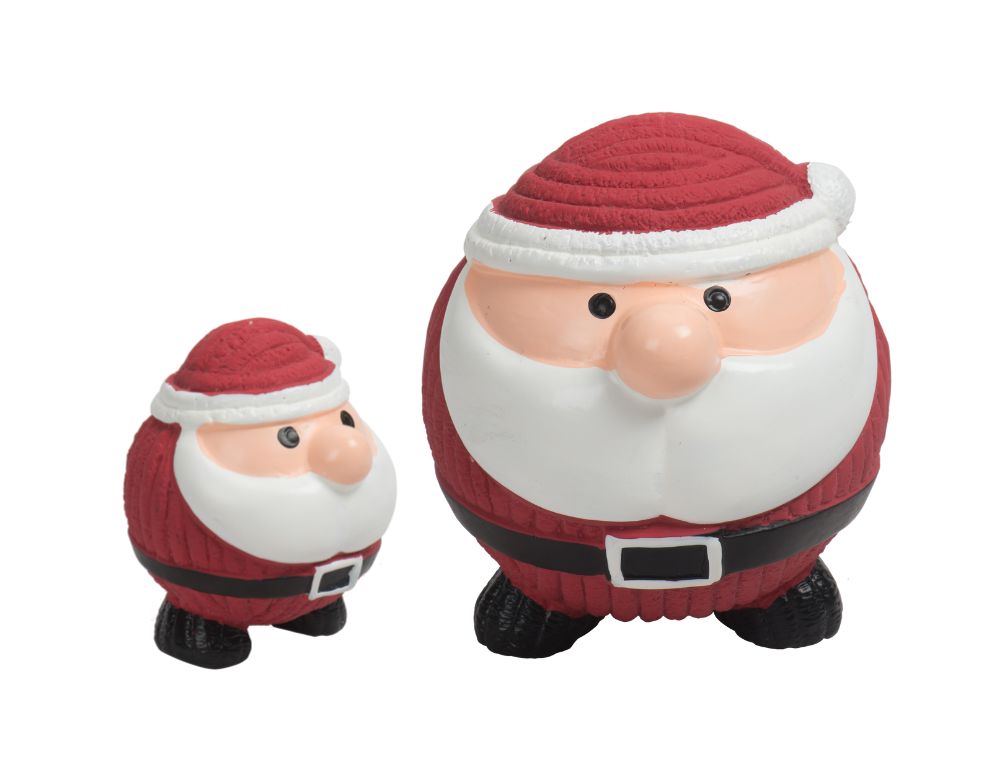 Holiday Latex Santa - Dog Toy