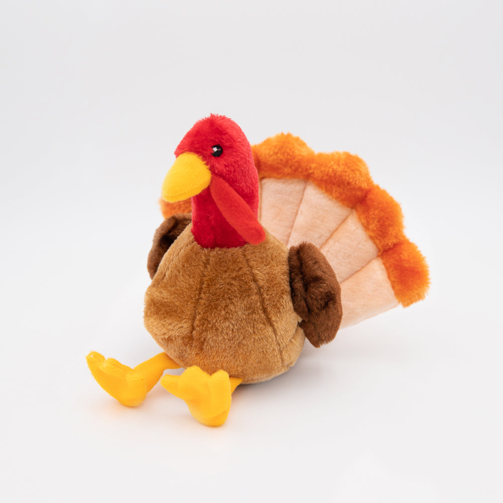 Thanksgiving Plush Turkey Dog Toy