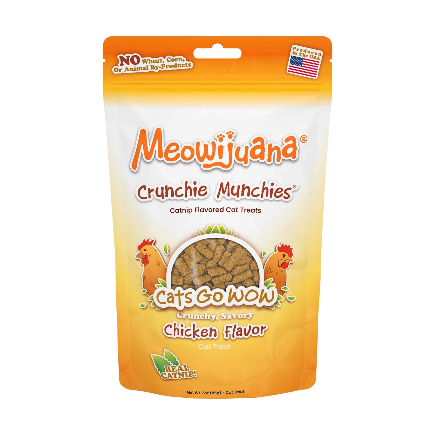 Crunchie Munchie - Catnip Treats - Chicken