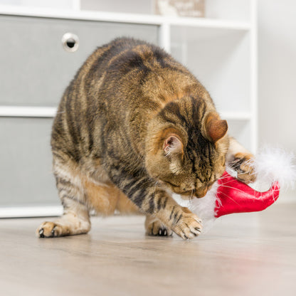 Cat Toy - Santa Hat & Sweet Thing Candy 2pk Plush