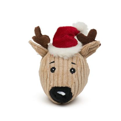 Christmas - Santa's Reindeer Wee Huggle Balls - Dog Toy