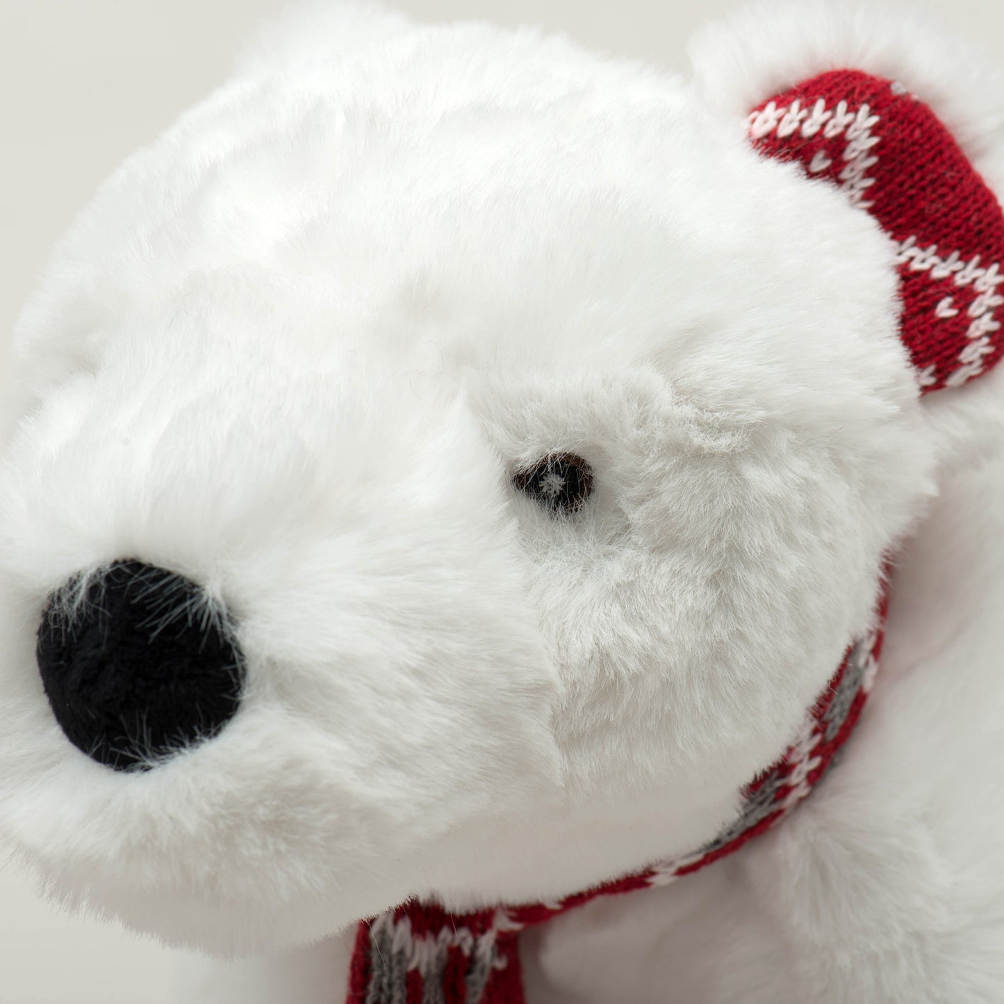 Christmas - Holiday Nordic Frost Squooshie Polar Bear - Dog Toy - 2 Sizes