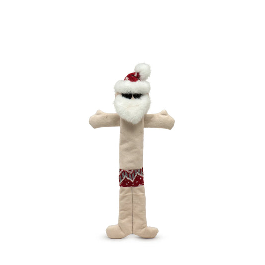 Christmas - Santa Beach Bum Long and Lovelie Plush Dog Toy