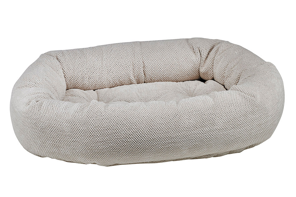 Microvelvet - Donut Bed - Aspen - Dog Bed