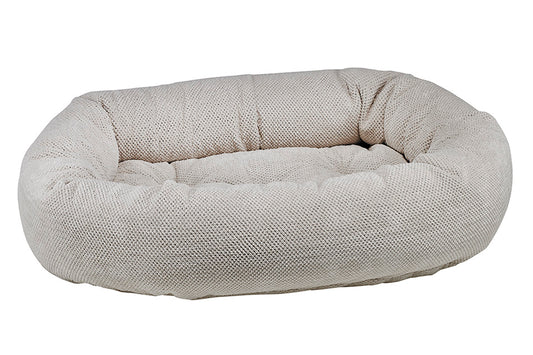 Microvelvet - Donut Bed - Aspen - Dog Bed