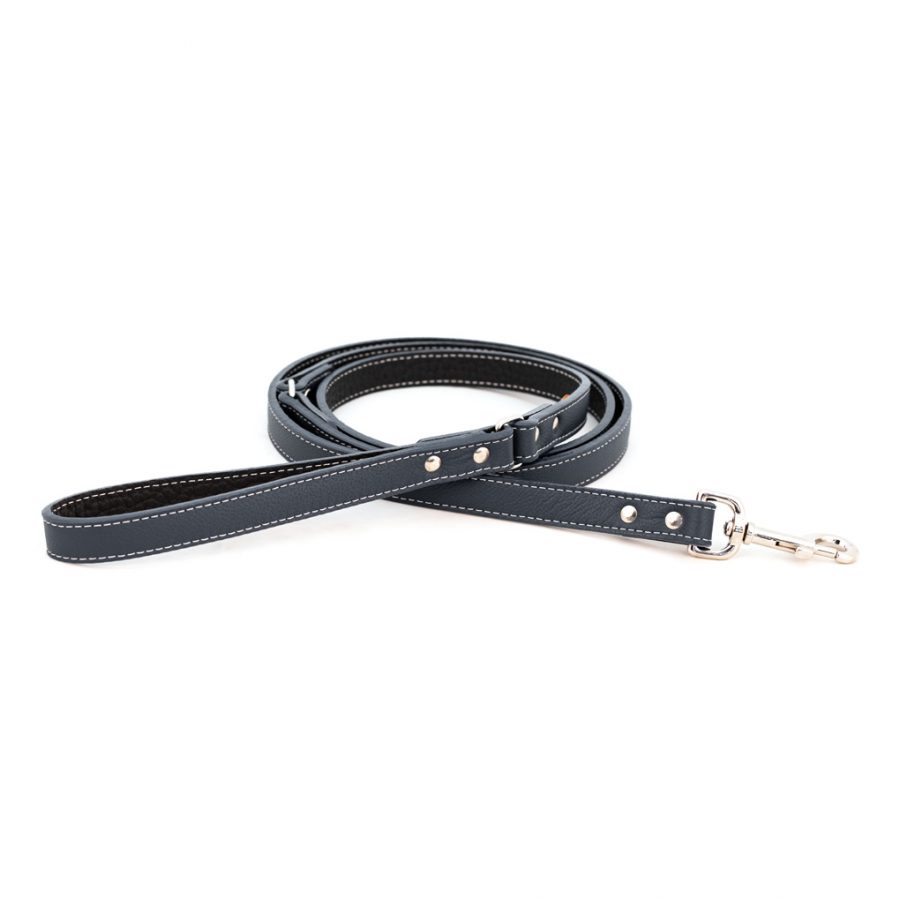 Auburn Dog Lead - Soft Leather - 11 Color Options - 4Ft, 5Ft & 6Ft