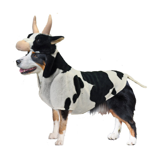 Dog Halloween Costumes | Barnyard Cow Costume