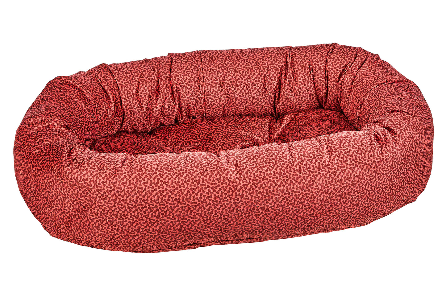 Microvelvet - Donut Bed - Cherry Bones - Dog Bed