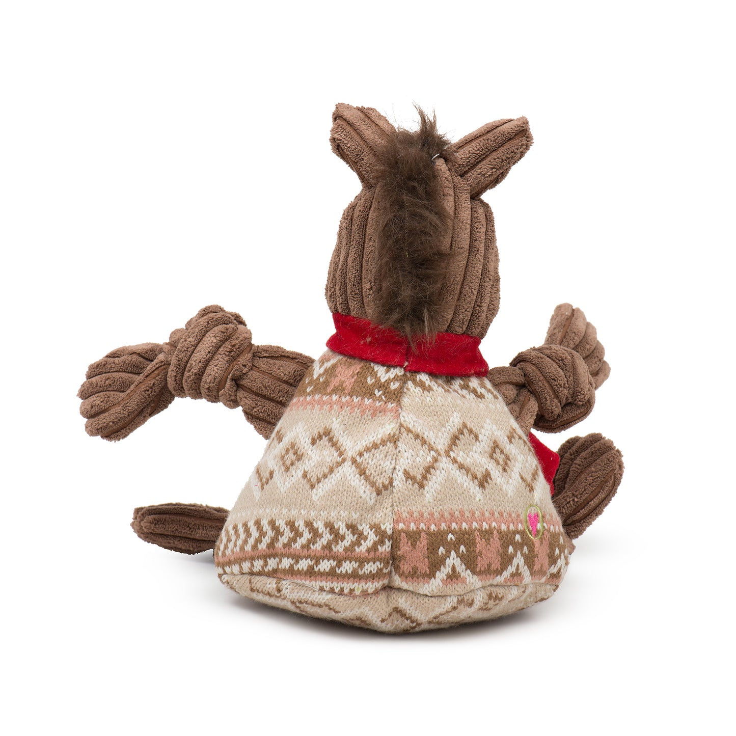 Holiday Cinnamon Horse Knottie - Dog Toy - 2 Sizes