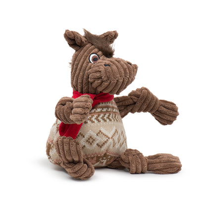 Holiday Cinnamon Horse Knottie - Dog Toy - 2 Sizes