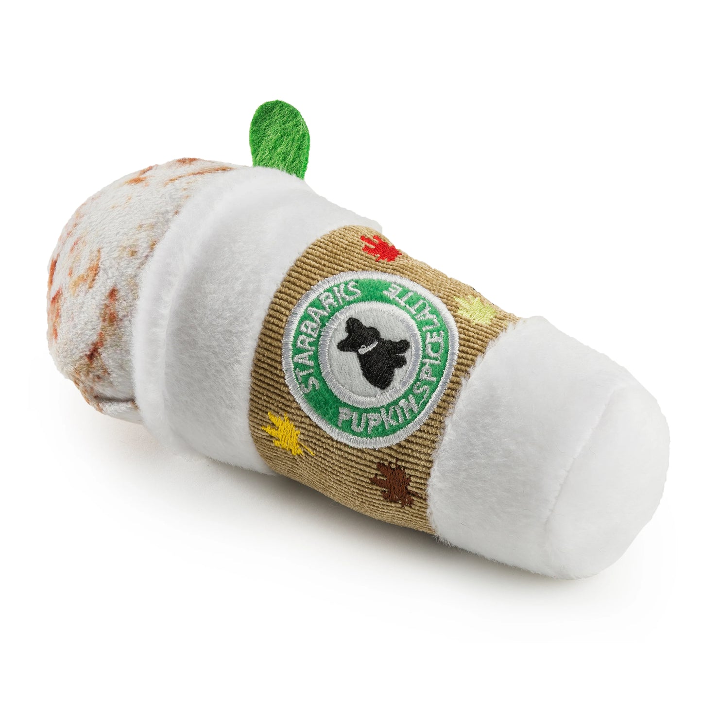 Starbarks Pupkin Spice Latte Toy | Dog Toy | Squeaker Toy