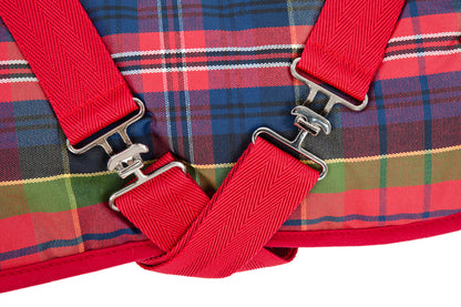 Horse Blanket, Red & Green Tartan