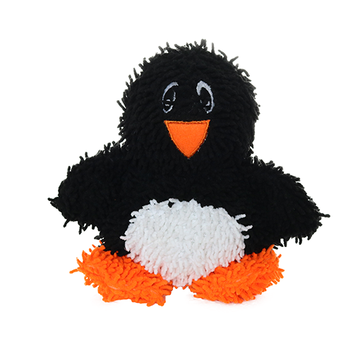 Micro Ball Holiday Durable Toys - One Size Option -  Black Penguin, Santa, Snowman, Reindeer