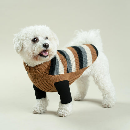 Dog Sweater - Native Stripes Alpaca Dog Sweater