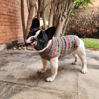 Dog Sweater - Pine Tree Dog Sweater