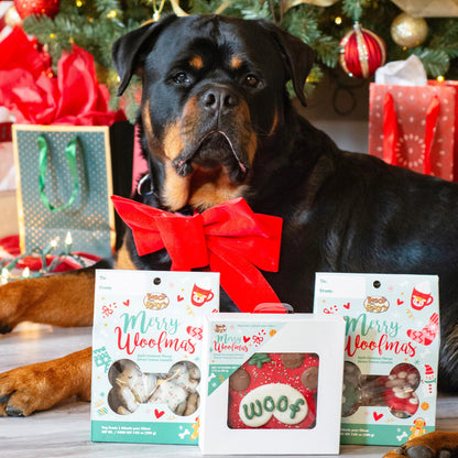 Christmas - Woof Paw Cookie - Dog Treat