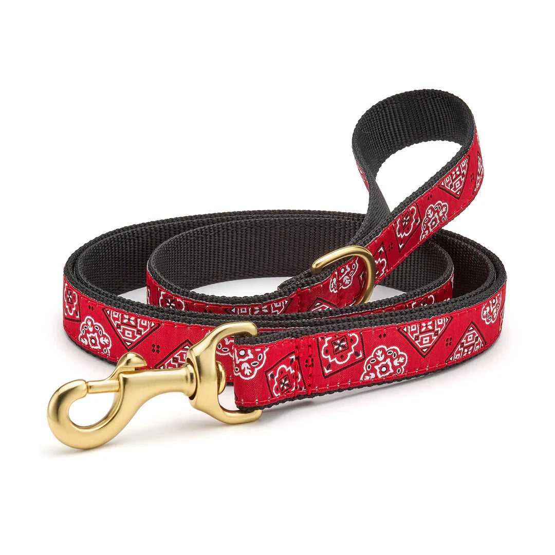 Red Bandana Dog Leads