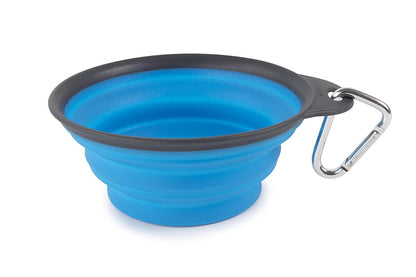 Dog Bowl - Rubber Travel Bowl - 3 Color Options - 2 Sizes