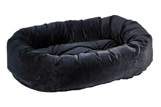 Microvelvet - Donut Bed - Shale - Dog Bed