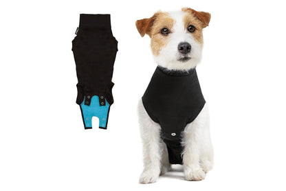 Suitical Recovery Suit for Dogs - Black