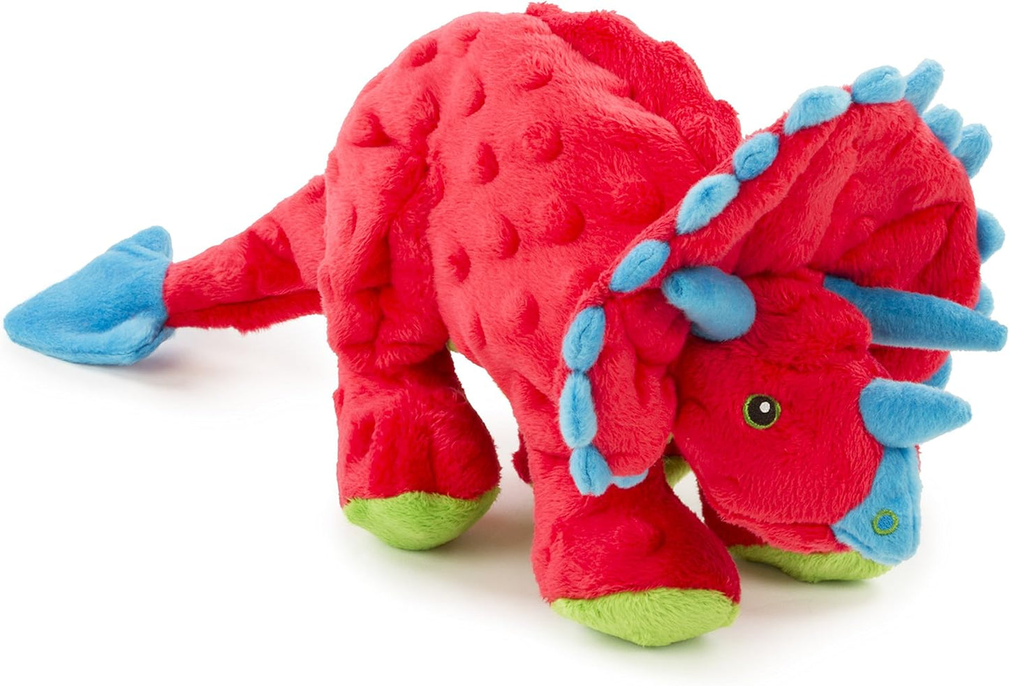 Triceratops - Chew Guard Toy - Red & Gray