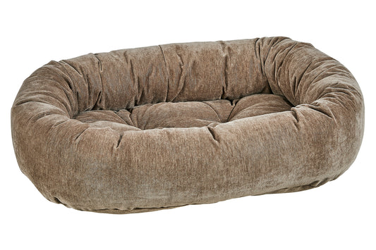 Microvelvet - Donut Bed - Bark - Dog Bed