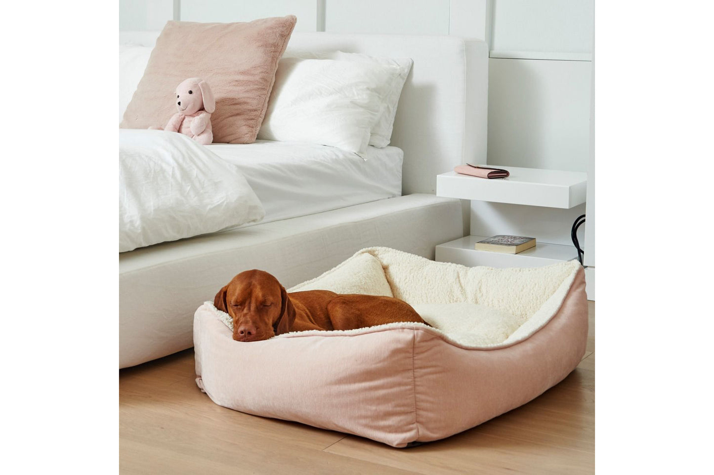 Lounger - Scoop Bed - Blush