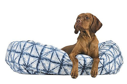 Microvelvet - Donut Bed - Shibori - Dog Bed