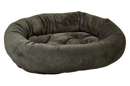 Microvelvet - Donut Bed - Coal - Dog Bed