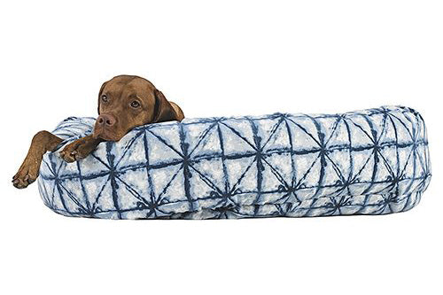 Microvelvet - Donut Bed - Shibori - Dog Bed