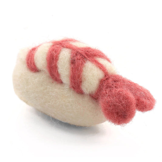 Sushi Cat Toy, Prawn Nigiri