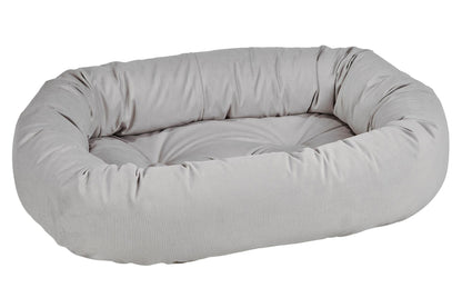 Microvelvet - Donut Bed - Granite - Dog Bed