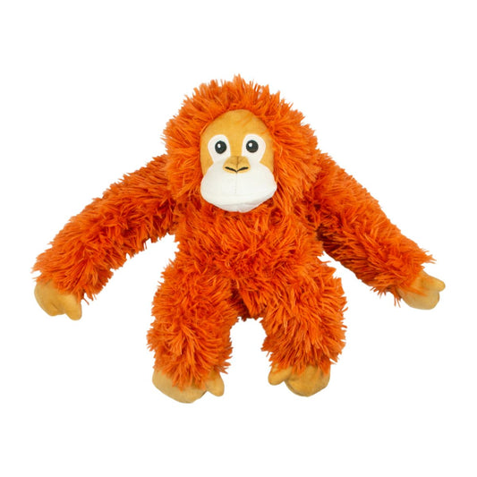 Orange Orangutan Dog Toy - 14"