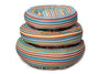 Canine Styles - Cotton Canvas - Reef Stripe - Dog Bed